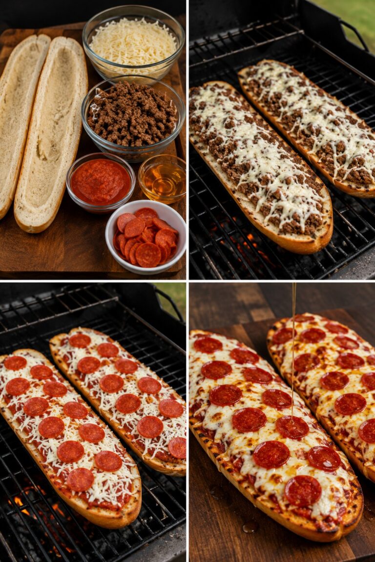 Turkey Pepperoni Pizza Bread