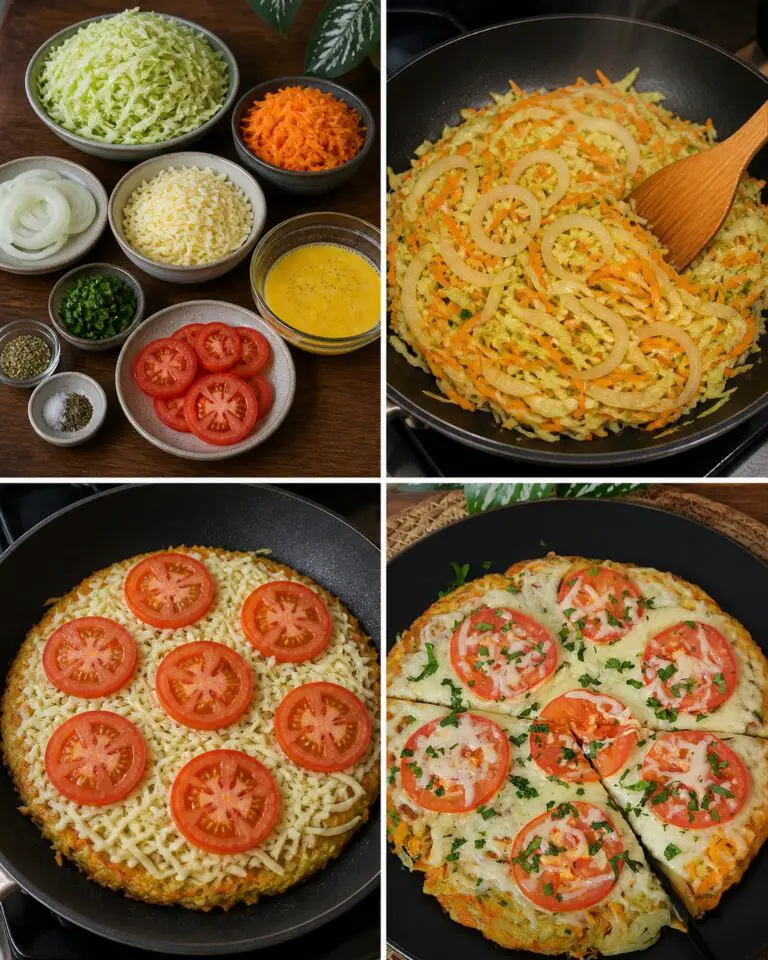 Veggie Crust Pizza: A Fresh and Easy Low-Carb Pizza Alternative