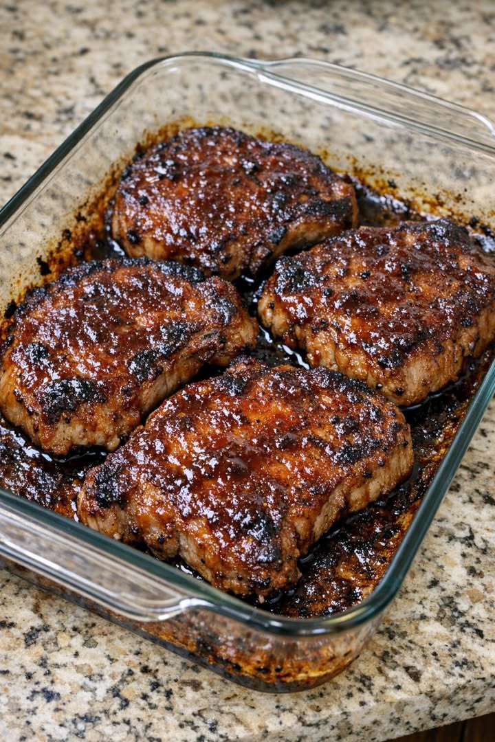 Oven-Baked Barbecue Pork Chops That Turn Out Juicy Every Time