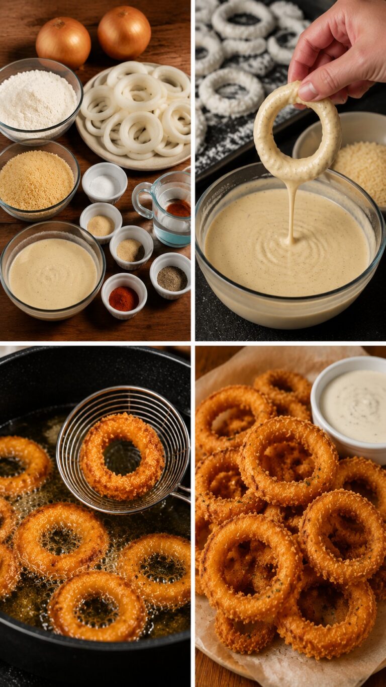 Homemade Fried Onion Rings
