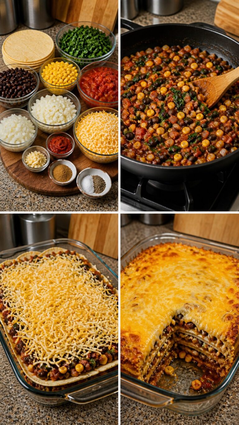 Mexican Tortilla Casserole Recipe That’s Easy, Cheesy, and Flavorful