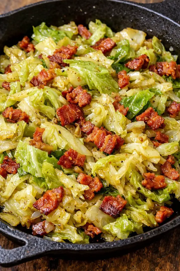 Southern 3-Ingredient Fried Cabbage