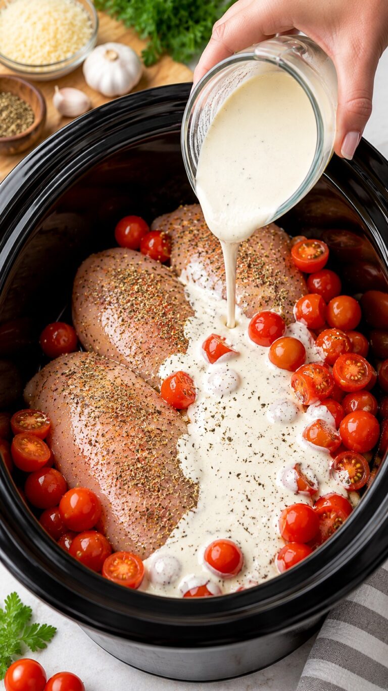 Creamy Italian Chicken Crockpot Recipe That Tastes Like Restaurant Pasta Sauce
