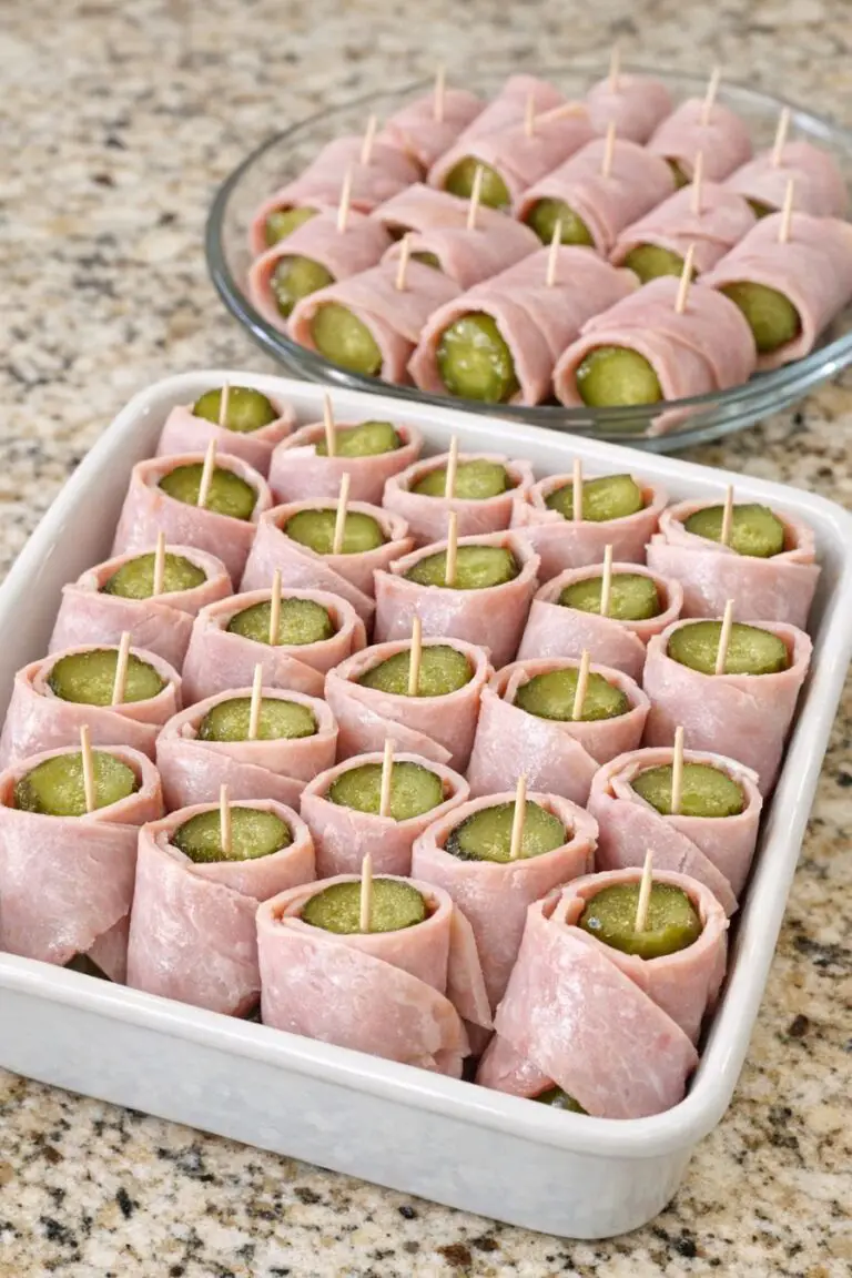 Southern Ham and Pickle Roll Ups: Easy Porch-Party Appetizer