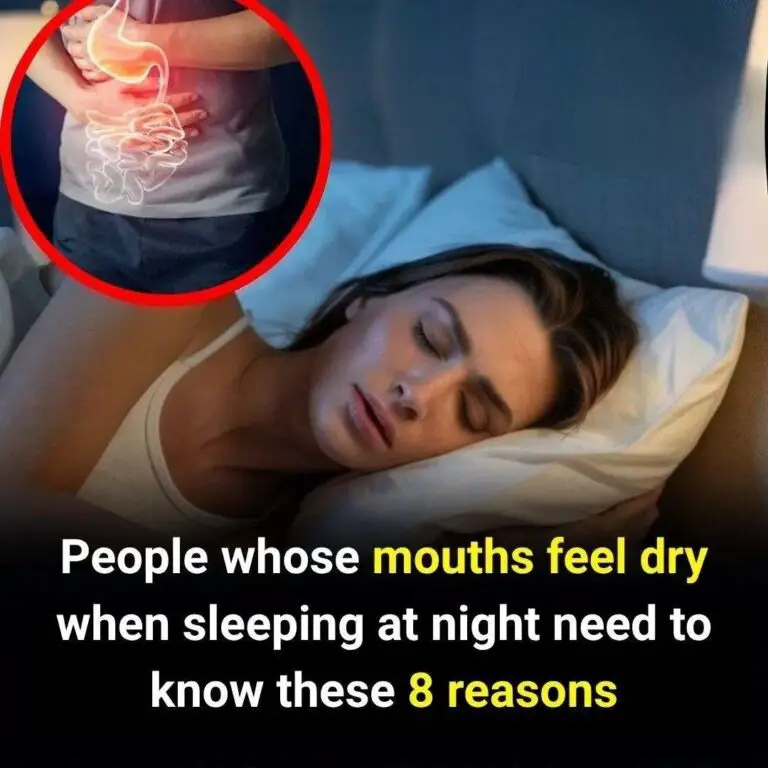 If Your Mouth Feels Dry at Night, Here Are 8 Reasons Why