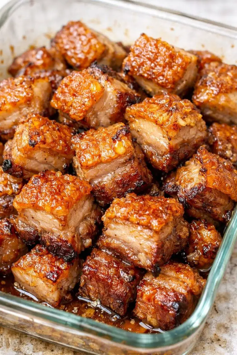 Low Carb 3-Ingredient Pork Bites