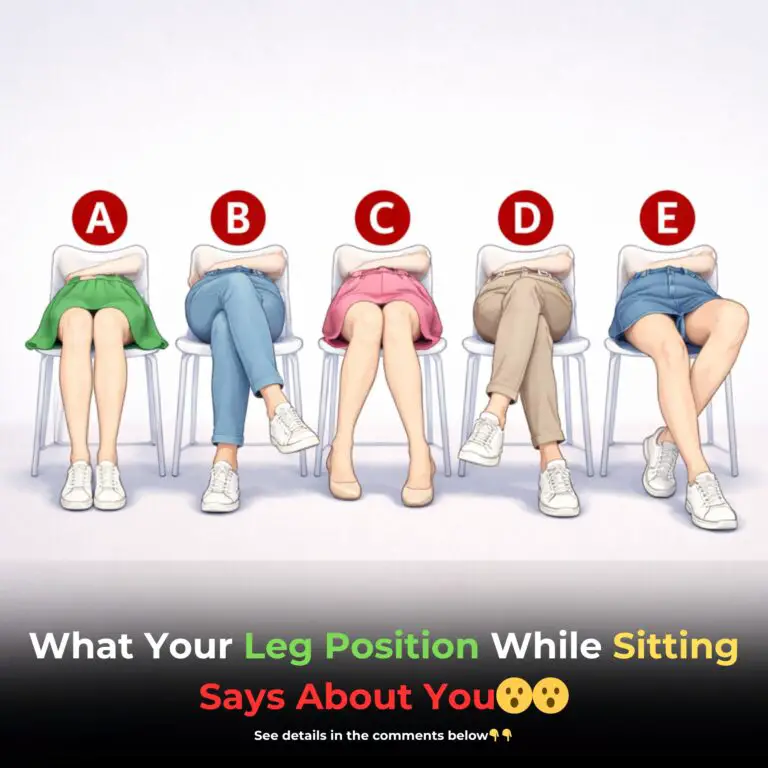 What Your Sitting Position Says About You