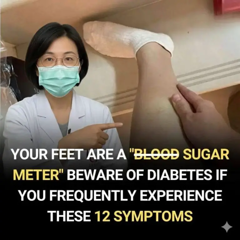 Your Feet Are a “Blood Sugar Meter”: 10 Warning Signs of Diabetes You Should Never Ignore