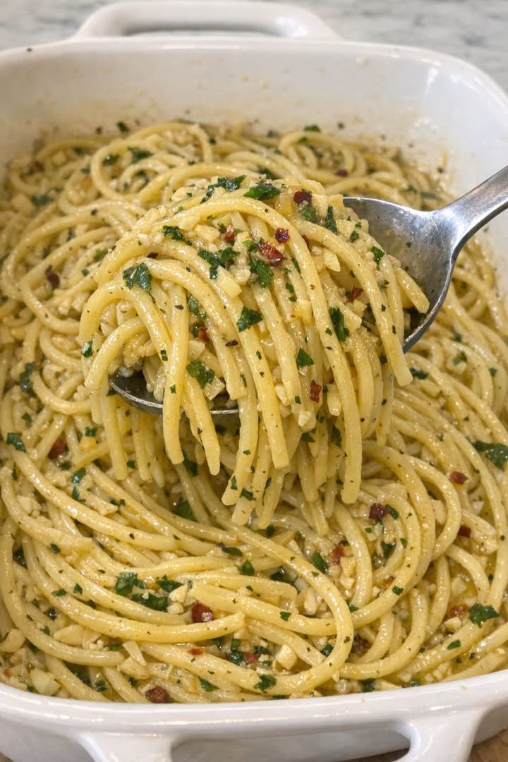 Oven Baked Cowboy Butter Pasta Recipe That’s Rich, Creamy, and Easy