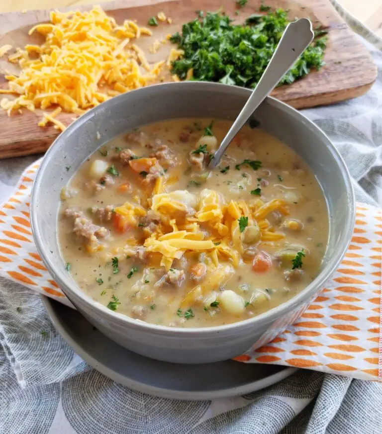 Cheesy Italian Sausage Potato Soup: Hearty One-Pot Comfort