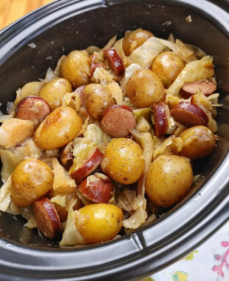 Cajun Crock Pot Cabbage, Sausage & Potatoes Recipe for Easy Comfort Food