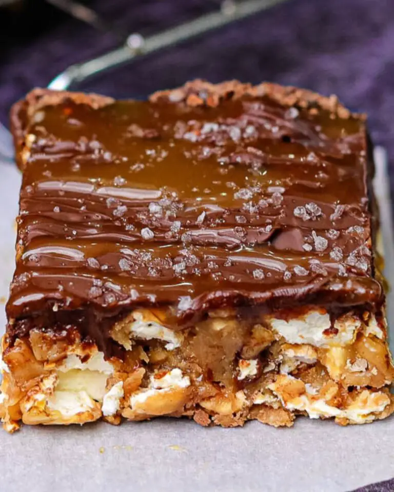 Cracker Jill Bars: Sweet and Salty Caramel Popcorn Dessert Bars