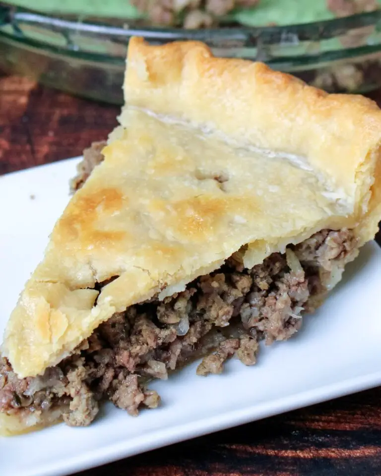 Pere Beaudry’s Tourtiere Recipe With Flaky Crust and Savory Meat Filling