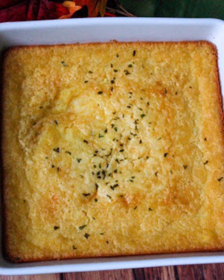 Corn Pudding: Creamy Southern Holiday Corn Casserole