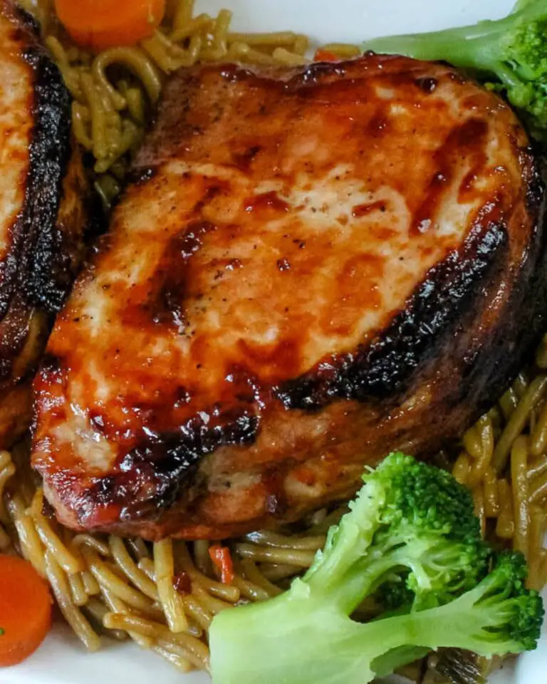 Honey Garlic Boneless Chops Recipe With Sweet and Savory Glaze