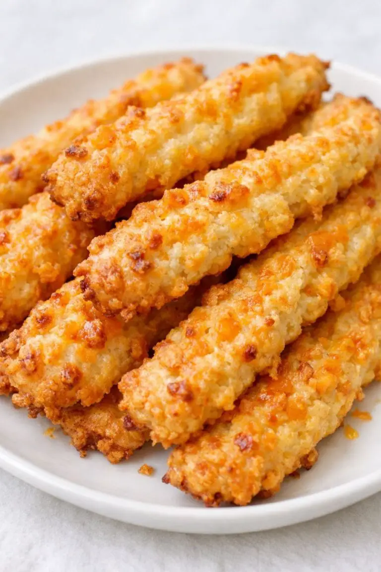 Southern 4-Ingredient Cheese Straws