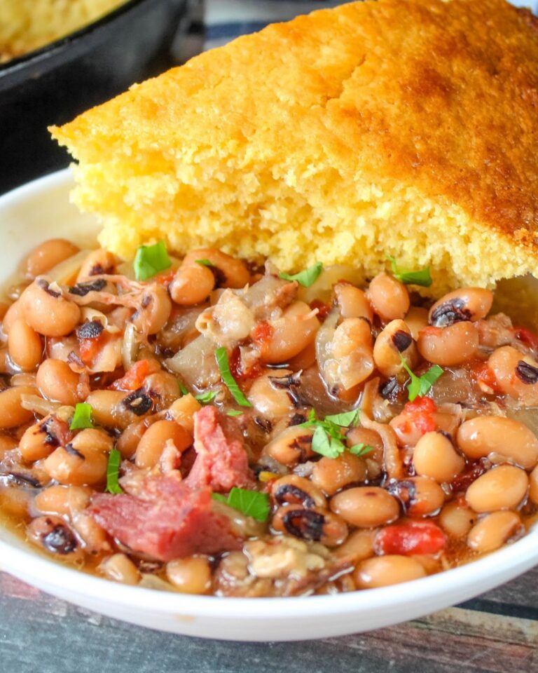Crock Pot Black-Eyed Peas & Ham