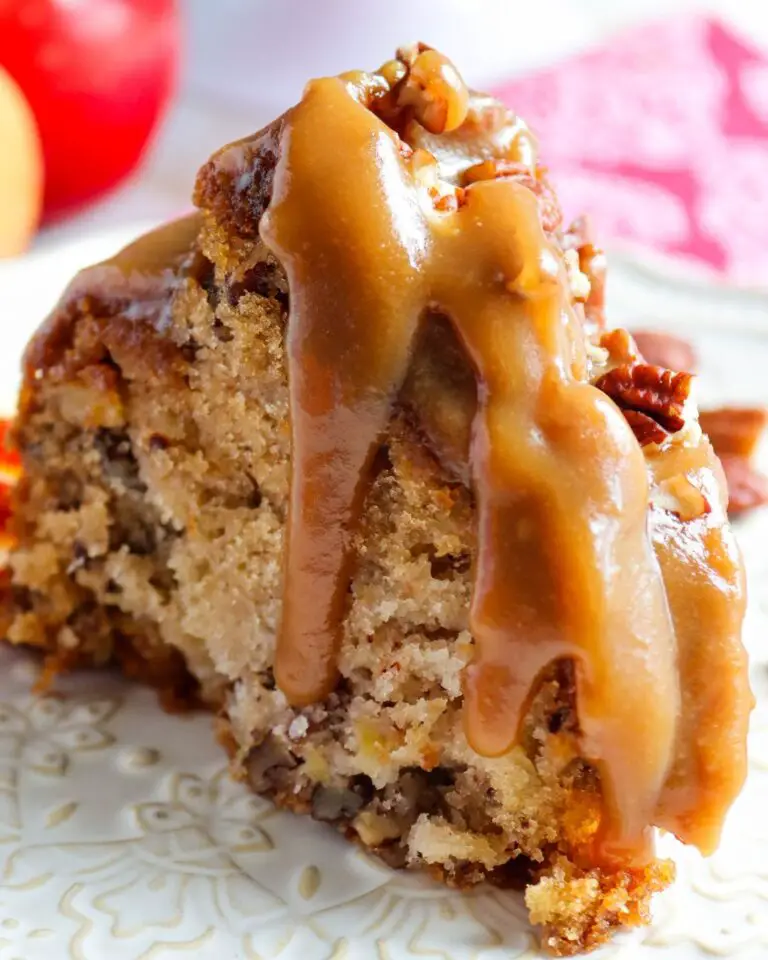 Mom’s Fresh Apple Love Letter Cake Recipe With Buttery Caramel Glaze