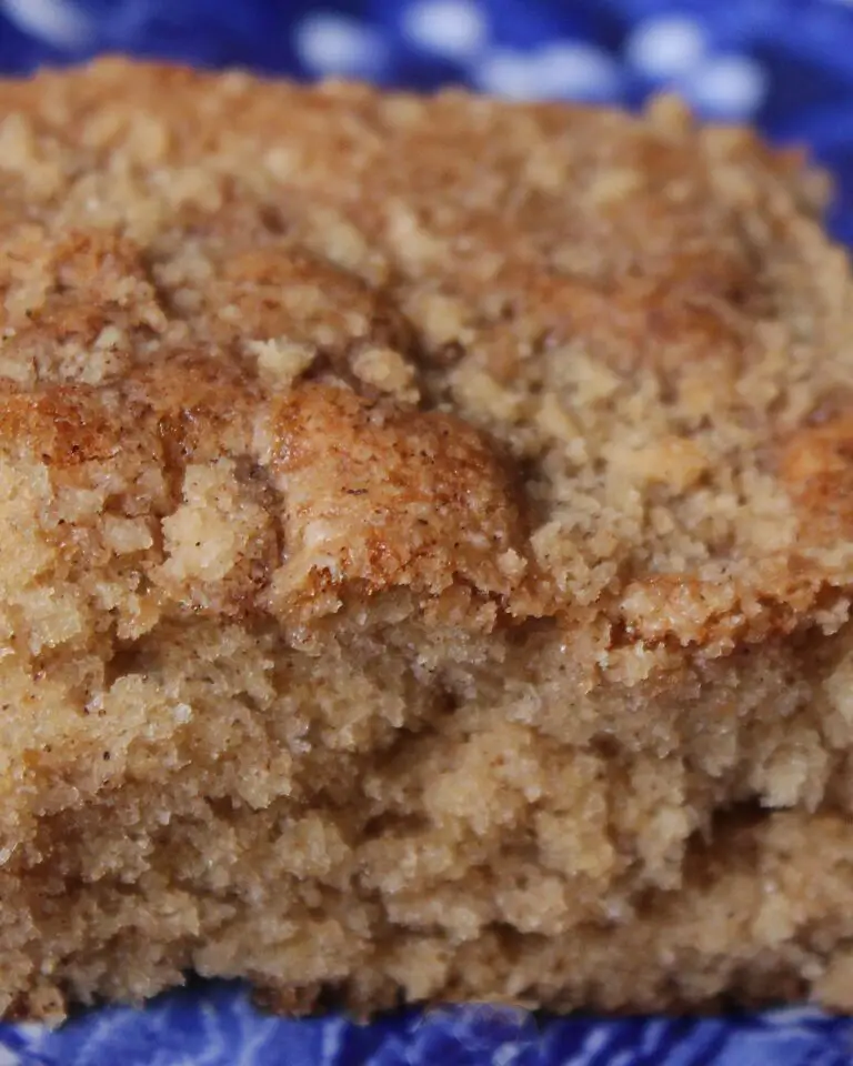 German Streusel Coffee Cake 1953 Recipe