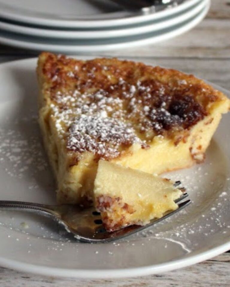 Magic Crust Custard Pie Recipe With Self-Making Crust