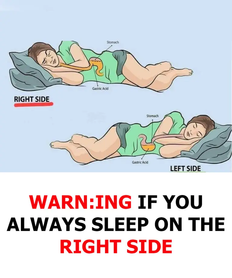 Warning: If You Always Sleep on the Right Side, Here’s What Experts Want You to Know