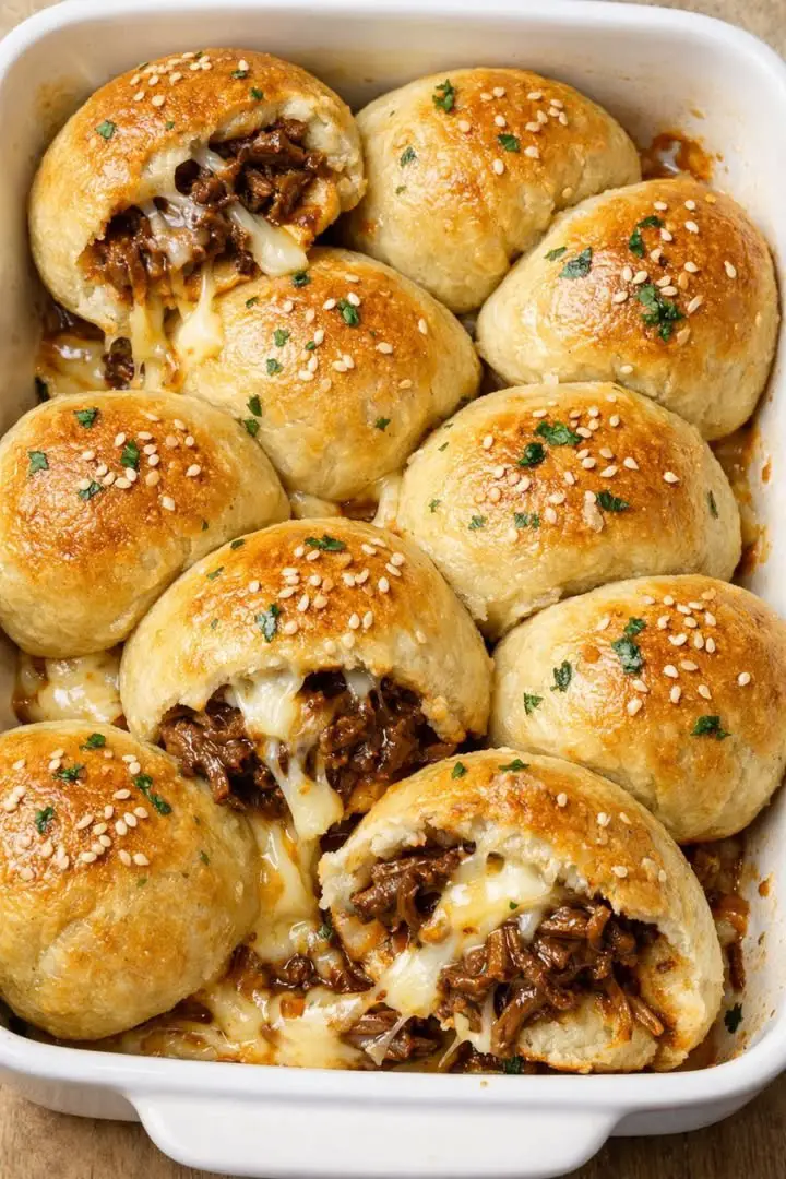 Oven Baked 4-Ingredient BBQ Beef Crescent Bombs: The Ultimate Crowd-Pleasing Comfort Food