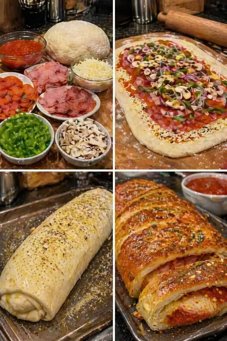 Italian Stromboli – Crispy, Cheesy, and Easy Homemade Favorite