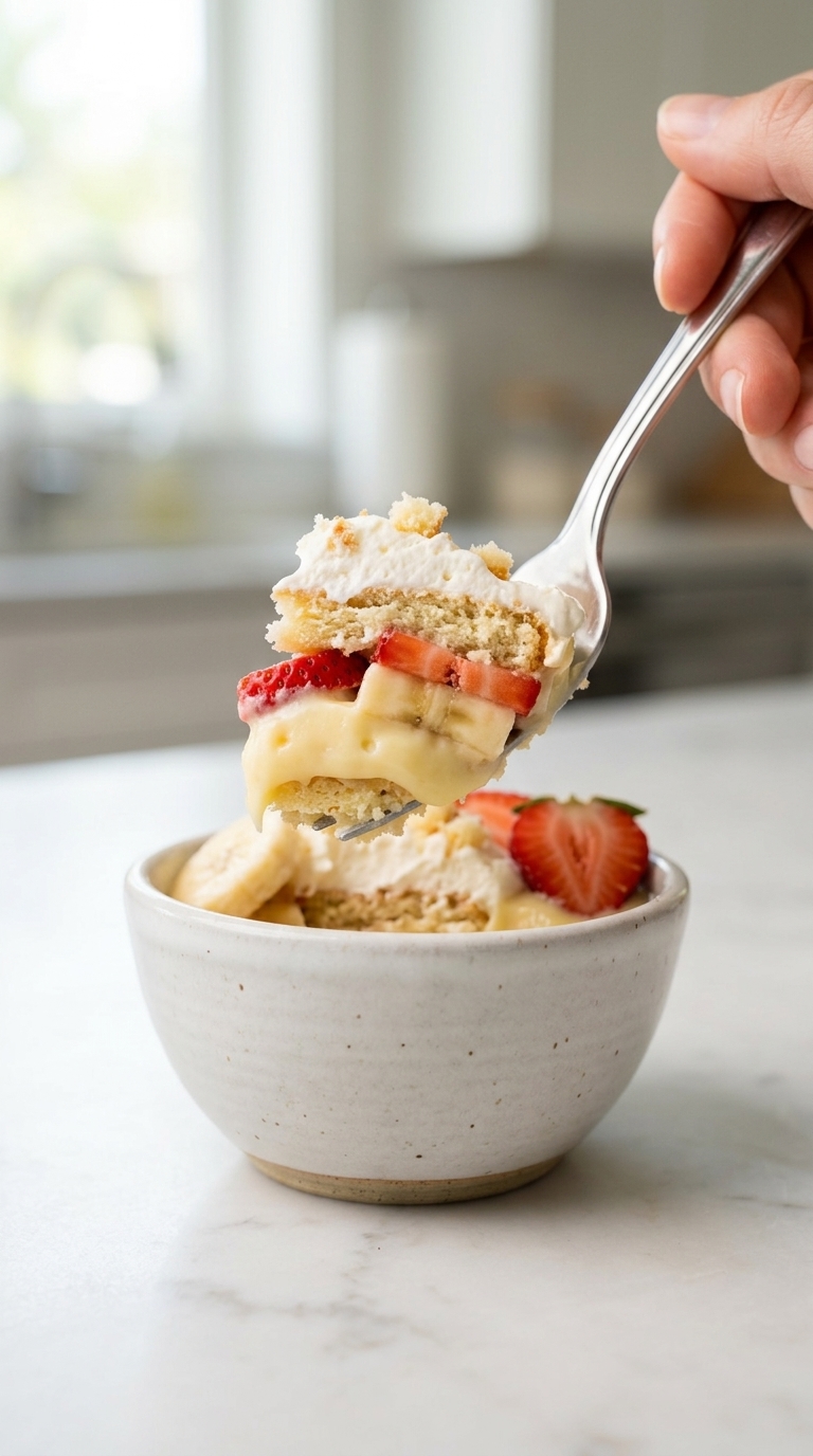 Strawberry Banana Pudding