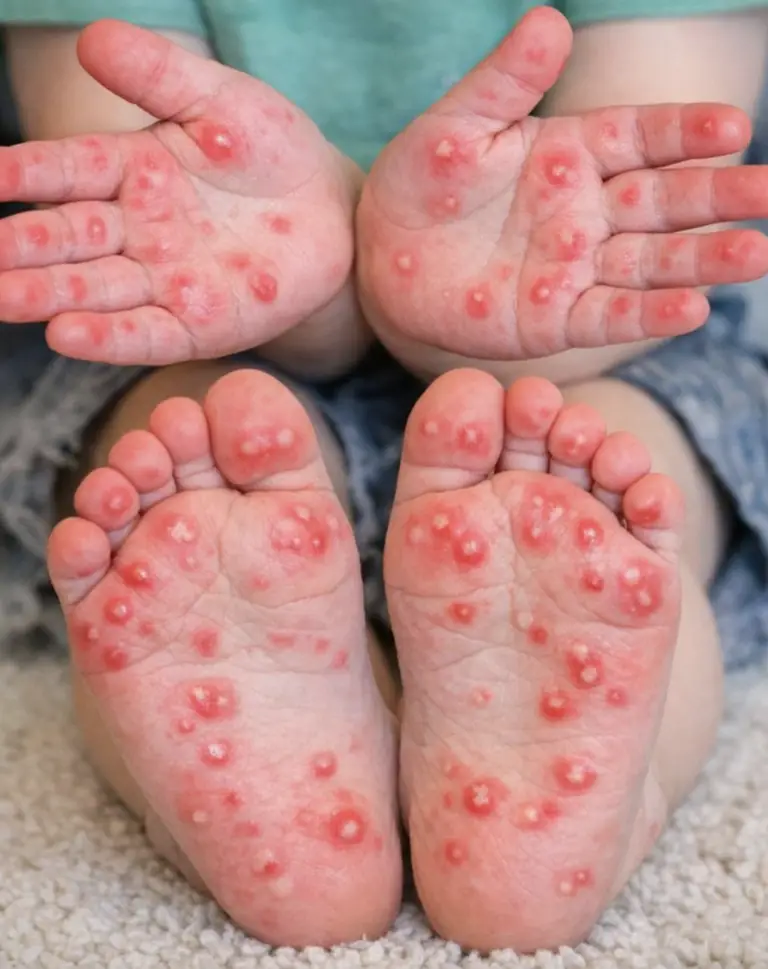 Toddler Has Red Spots on Palms & Soles + Won’t Walk? What You Need to Know Right Now
