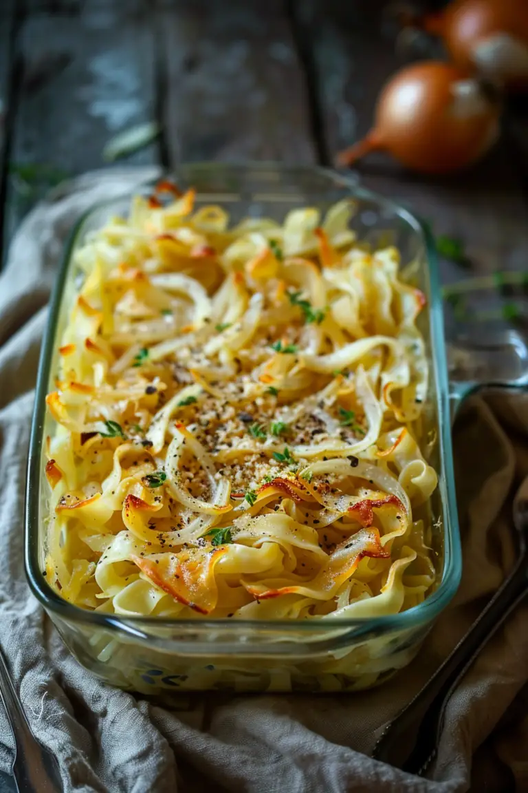 Buttered Cabbage Noodles Recipe