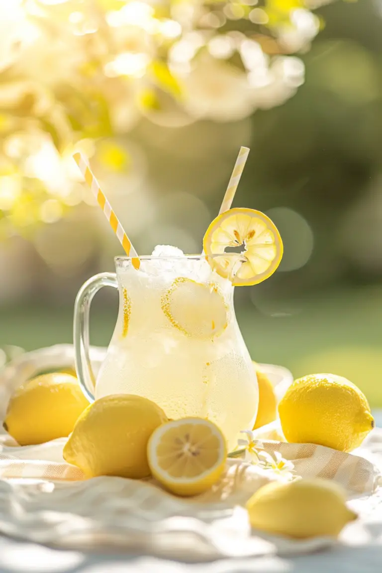 2-Ingredient Frosted Lemonade That Tastes Like Summer in a Glass