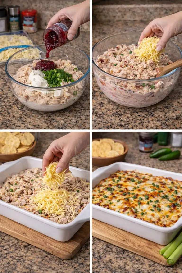 Raspberry Jalapeno Cream Cheese Chicken Bake