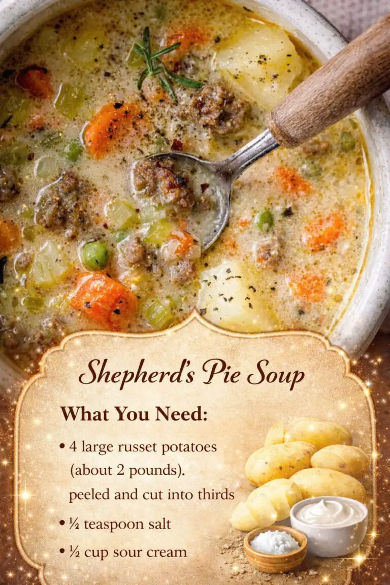 Shepherd’s Pie Soup: A Cozy and Hearty Comfort Food Recipe
