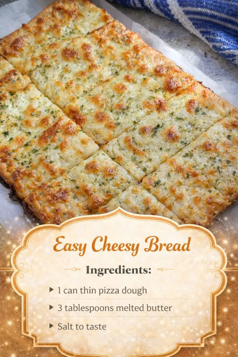 Easy Cheesy Bread Recipe for the Ultimate Gooey Side Dish