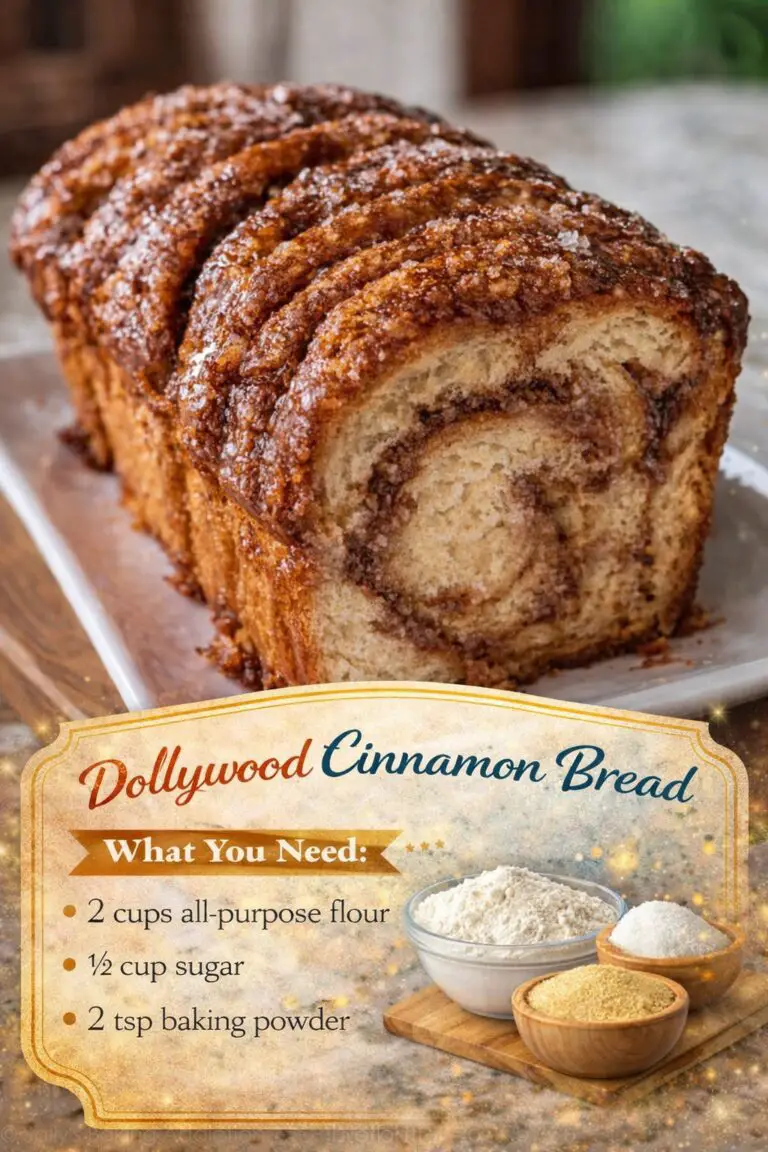 Dollywood Cinnamon Bread – The Famous Sweet Cinnamon Swirl Loaf You Can Make at Home