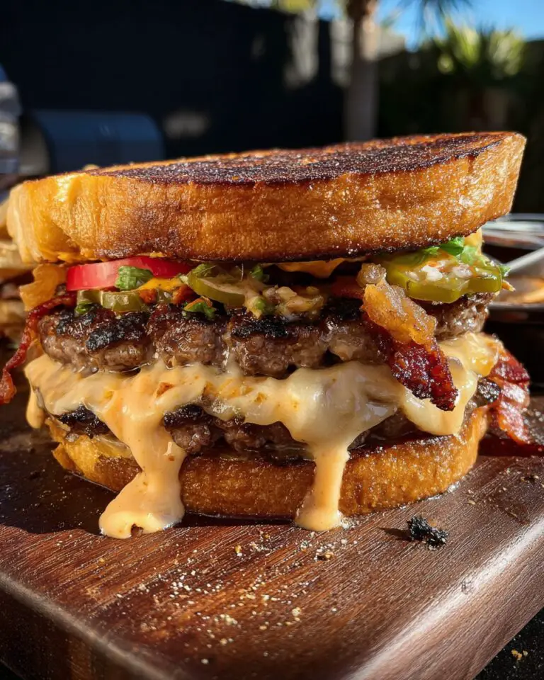 Ultimate Patty Melt Burger