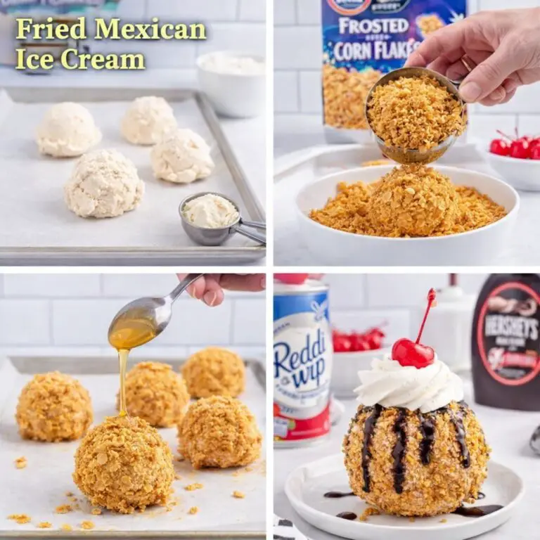 Fried Mexican Ice Cream Recipe – Crispy, Creamy, and Irresistible