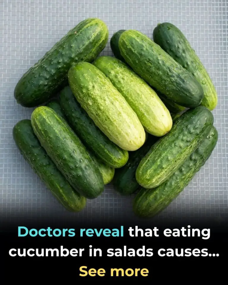 Doctors Reveal That Eating Cucumber in Salads Causes… (Actually, Mostly Good Things)