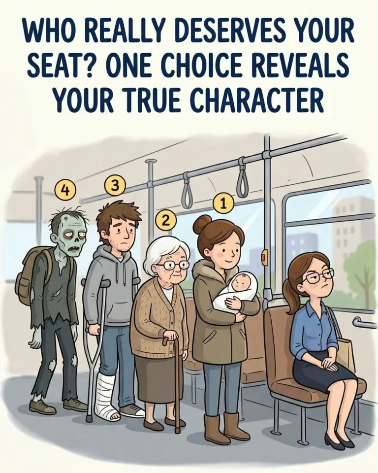 Who Really Deserves Your Seat? One Choice Reveals Your True Character