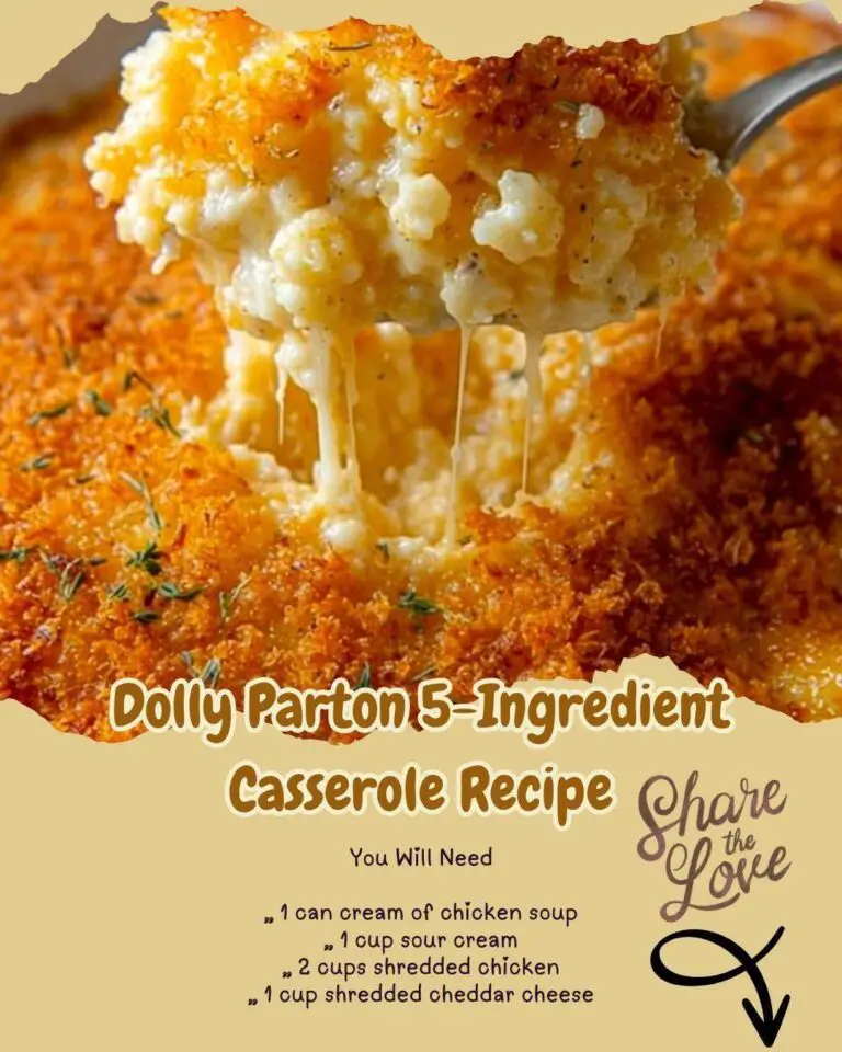 Dolly Parton’s 5-Ingredient Casserole: The Ultimate Comfort Food for Busy Nights