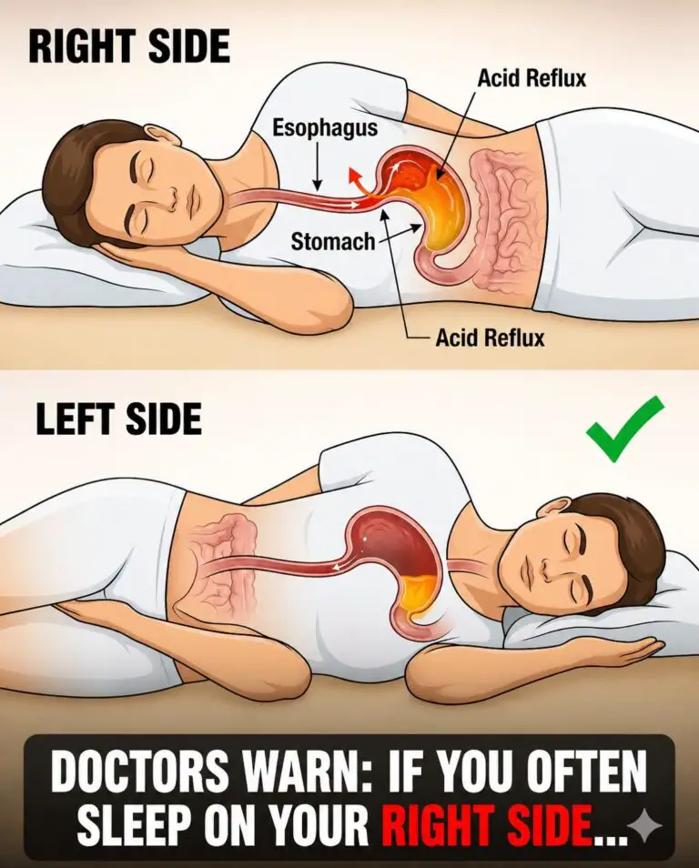Doctors Warn: Your Sleeping Position May Affect Acid Reflux Symptoms
