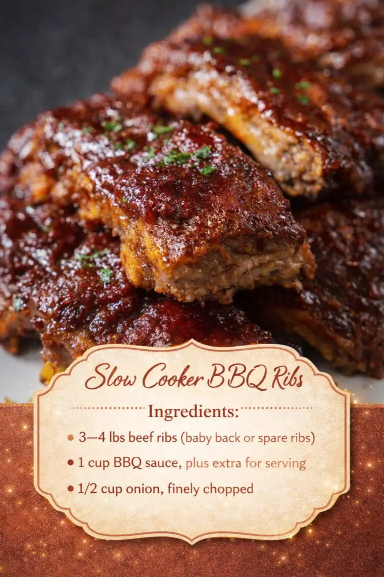 Slow Cooker BBQ Ribs Fall-Off-the-Bone Family Favorite Recipe