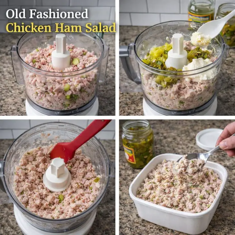 Old Fashioned Chicken Ham Salad: A Classic Creamy Recipe Everyone Loves