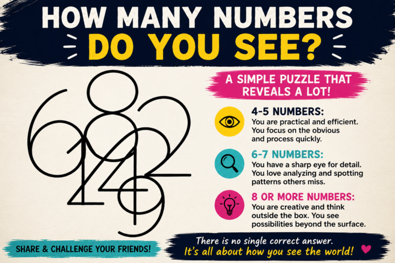 How Many Numbers Do You See? What Your Answer Reveals About Your Mind