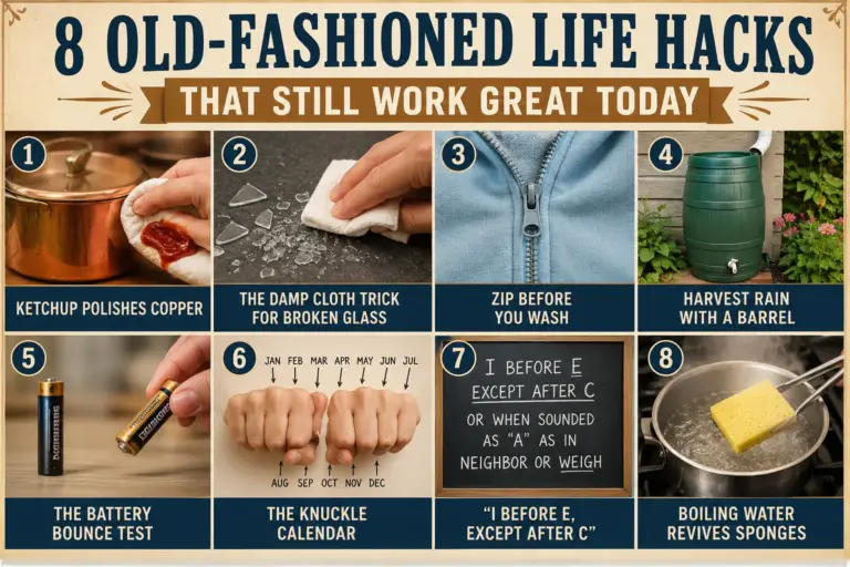 8 Old-Fashioned Life Hacks That Still Work Great Today