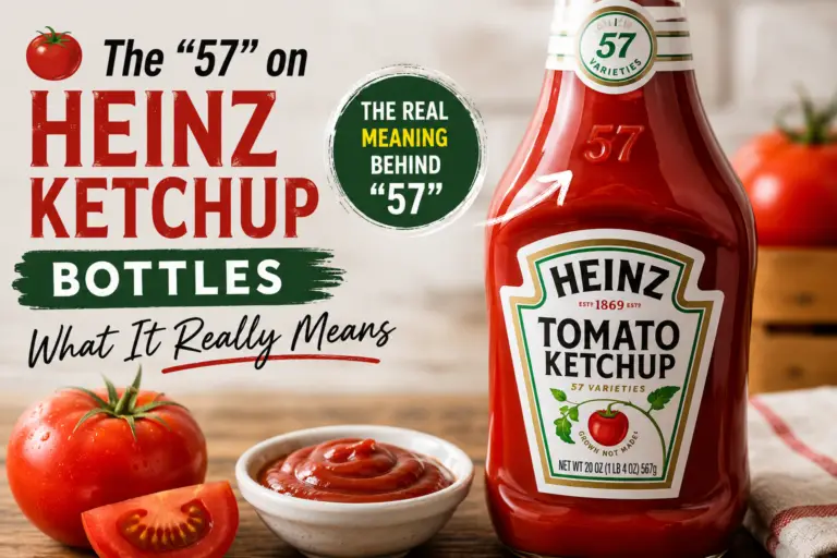 The “57” on Heinz Ketchup Bottles — What It Really Means
