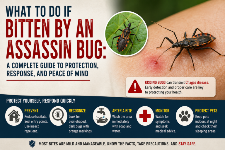 What To Do If Bitten By An Assassin Bug: A Complete Guide to Protection, Response, and Peace of Mind