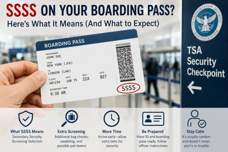 What Does “SSSS” on Your Boarding Pass Mean? Everything Travelers Need to Know About Secondary Security Screening