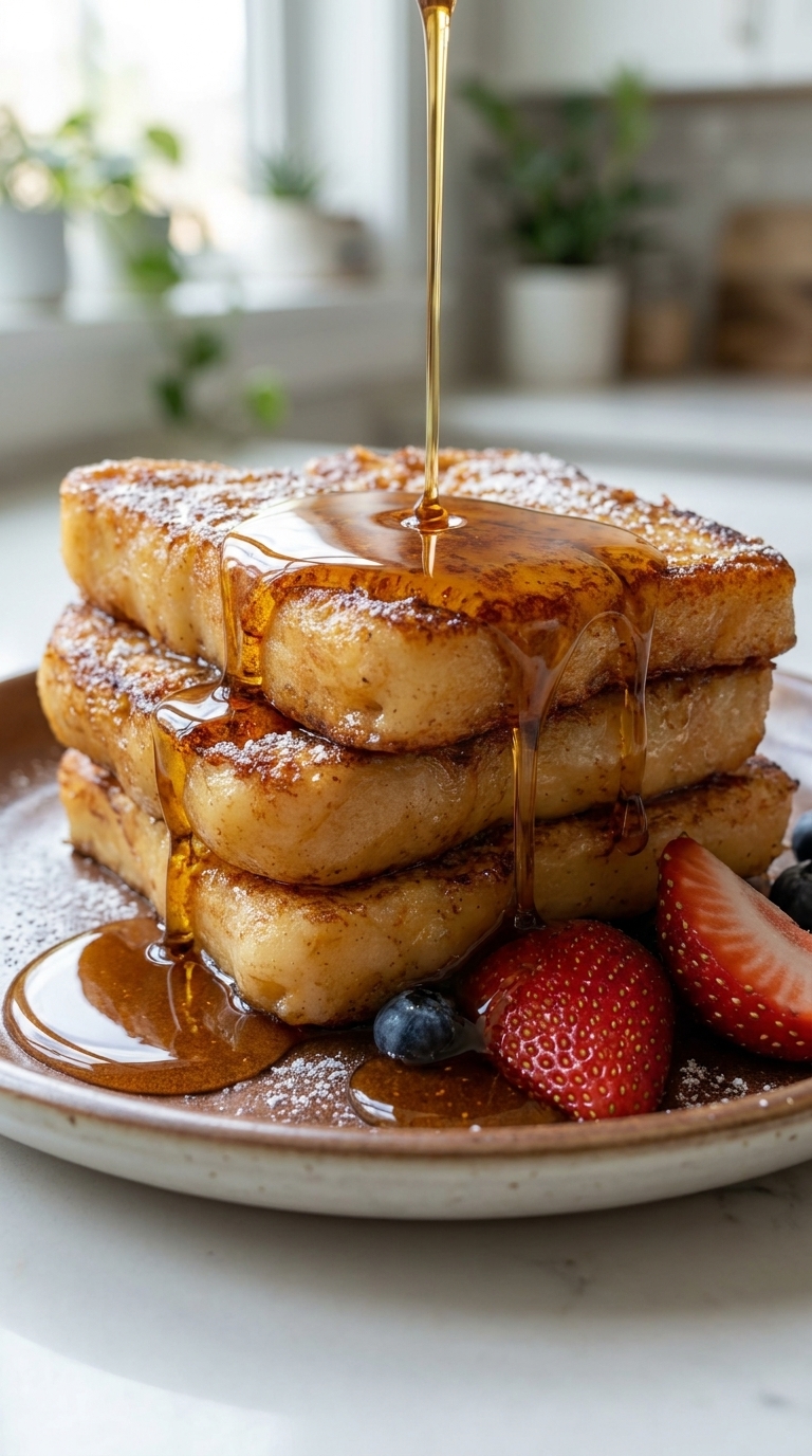 Golden Caramel Tops a Simple Baked Pudding!!!