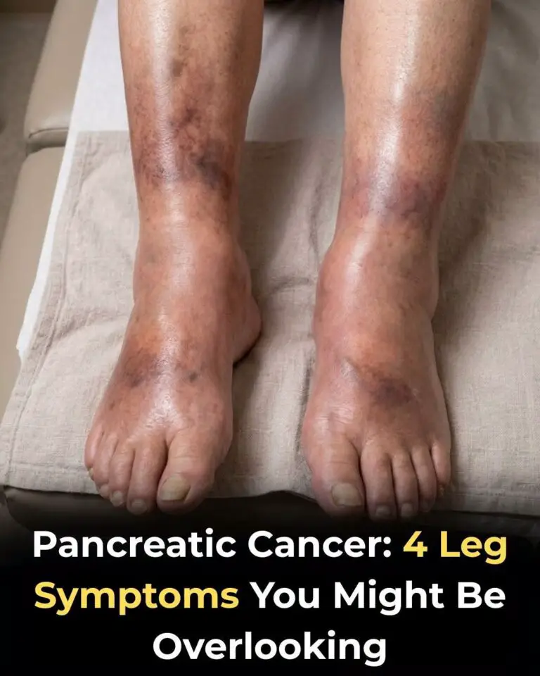 The Silent Signal: What Your Legs May Reveal About Pancreatic Health (And How to Listen to Your Body with Calm Awareness)
